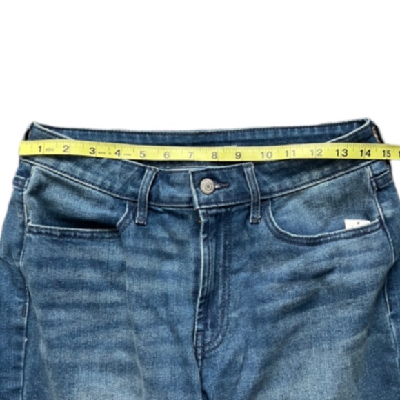 Old Navy Blue High Rise Wow Wide Leg Jeans Size 10 New with Tag - Picture 5 of 8